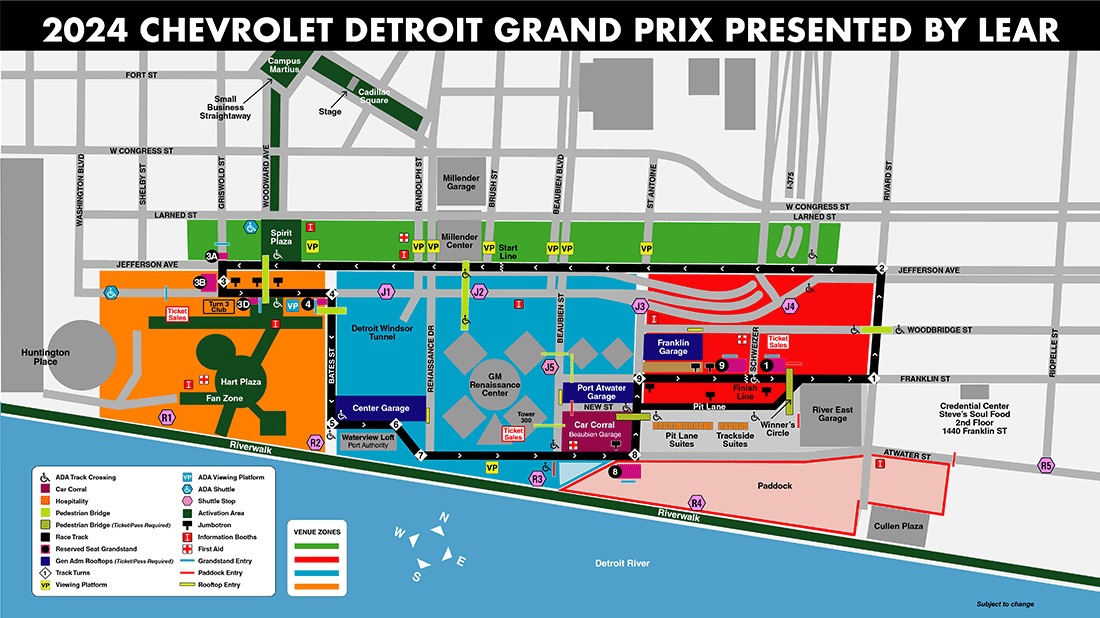 Venue Zones