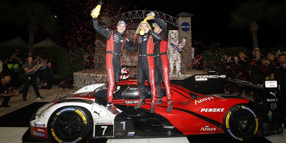 Porsche Penske Wins at Sebring