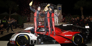 PORSCHE PENSKE CLAIMS HISTORIC 73RD MOBIL 1 TWELVE HOURS OF SEBRING WIN