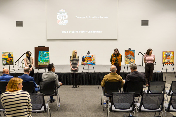 College for Creative Studies Students Create the Official Grand Prix Event Poster