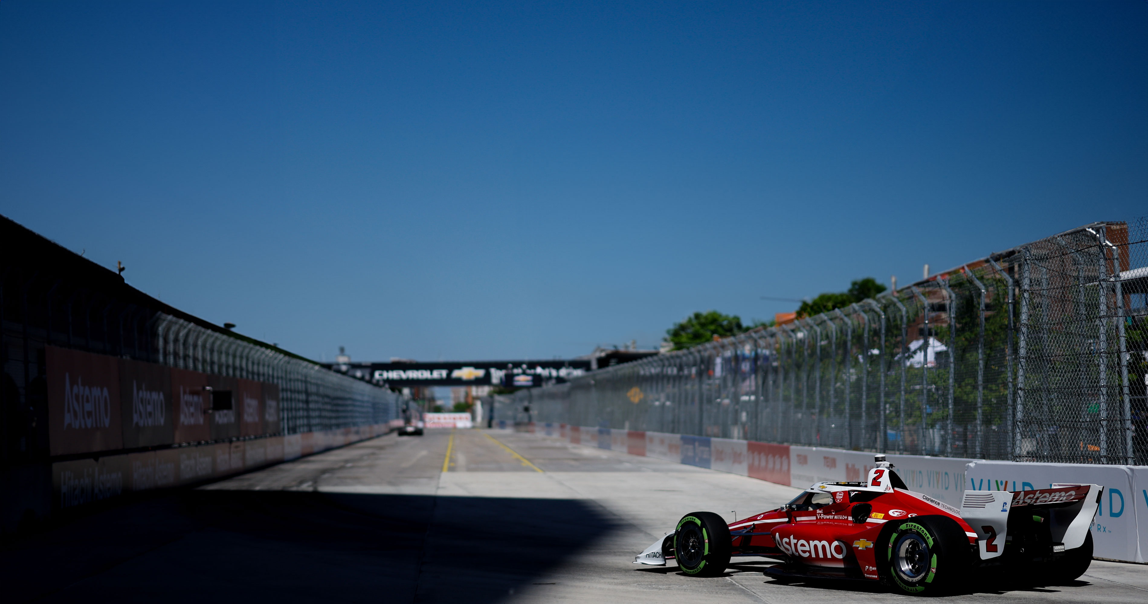 Detroit GP view of Scott Dixon