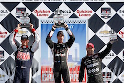 Castroneves completes the Team Penske and Chevy Sweep on Belle Isle