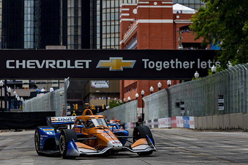 Scott Dixon races to record fourth Detroit Grand Prix win